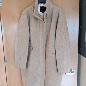 J. Crew New Cocoon Coat in Italian Stadium-Cloth, size 16T